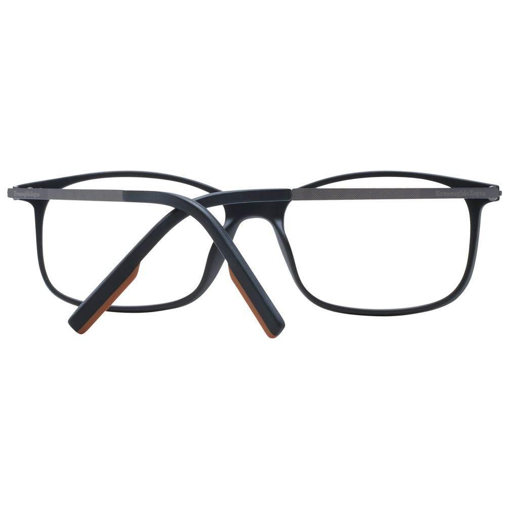 Ermenegildo Zegna Black Men Optical Frames - Hilstor