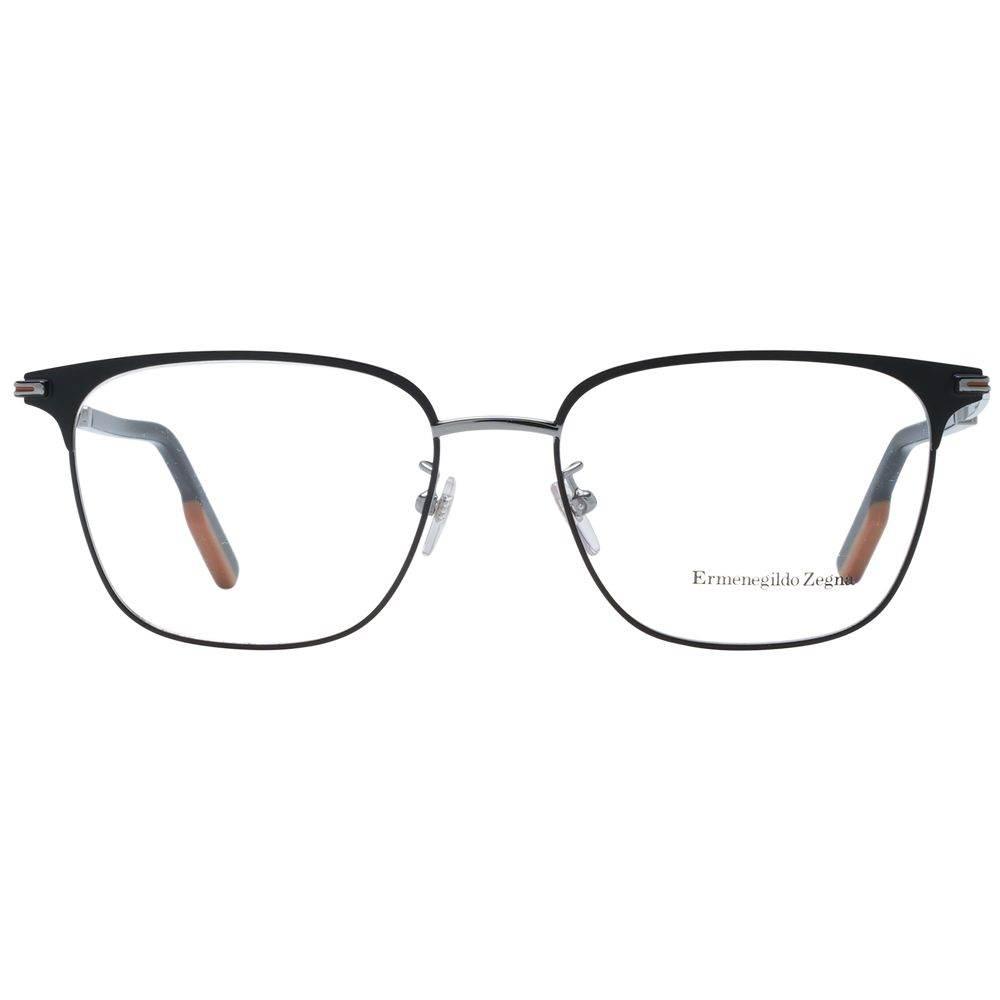 Ermenegildo Zegna Black Men Optical Frames - Hilstor