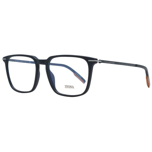 Ermenegildo Zegna Black Men Optical Frames - Hilstor