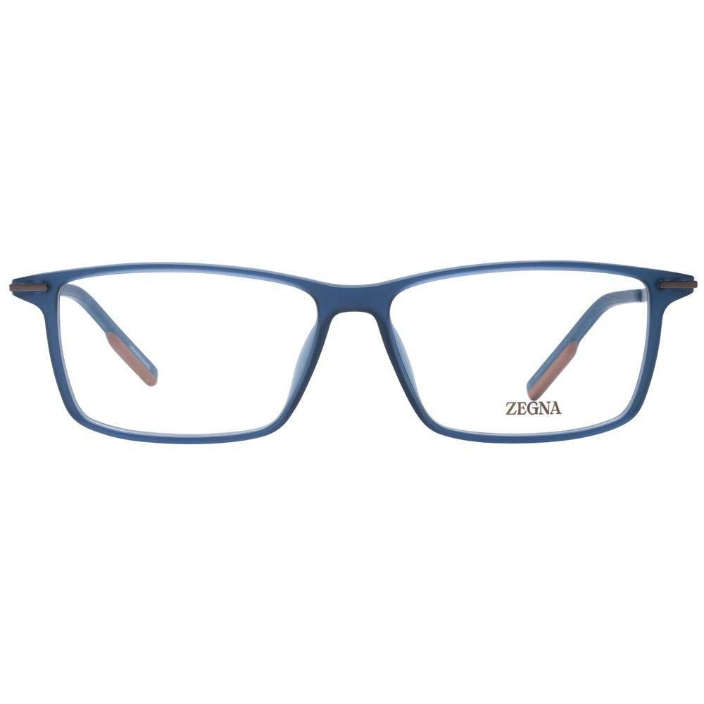Ermenegildo Zegna Blue Men Optical Frames - Hilstor