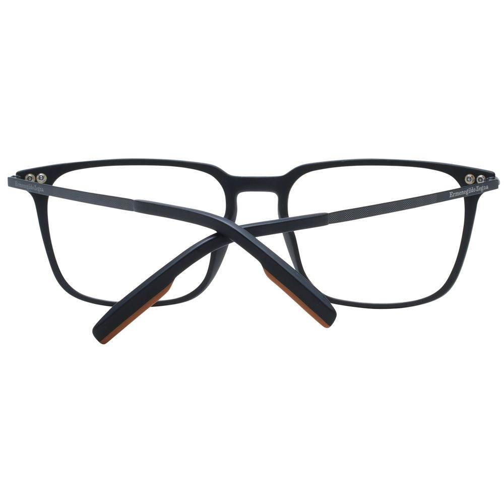 Ermenegildo Zegna Black Men Optical Frames - Hilstor