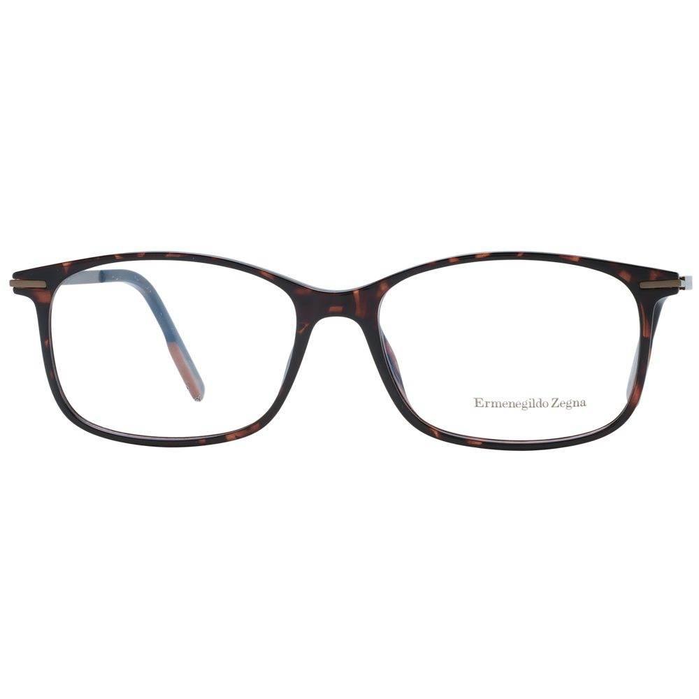 Ermenegildo Zegna Brown Men Optical Frames - Hilstor