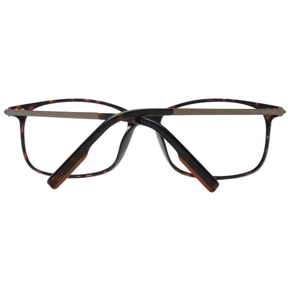 Ermenegildo Zegna Brown Men Optical Frames - Hilstor