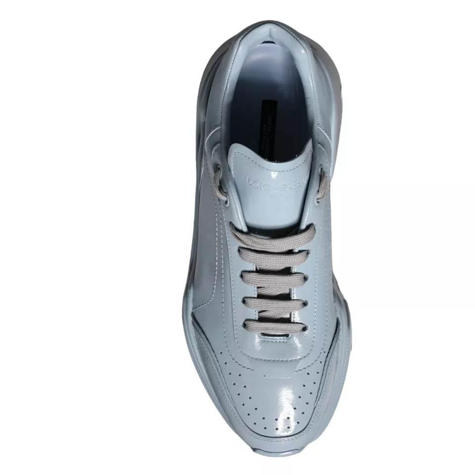Dolce & Gabbana Light Blue Daymaster Low Top Sneakers Shoes - Hilstor