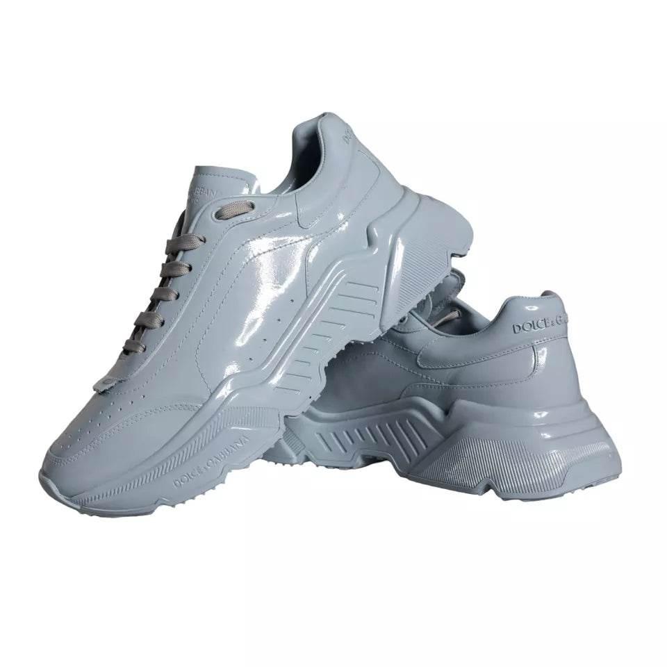 Dolce & Gabbana Light Blue Daymaster Low Top Sneakers Shoes - Hilstor