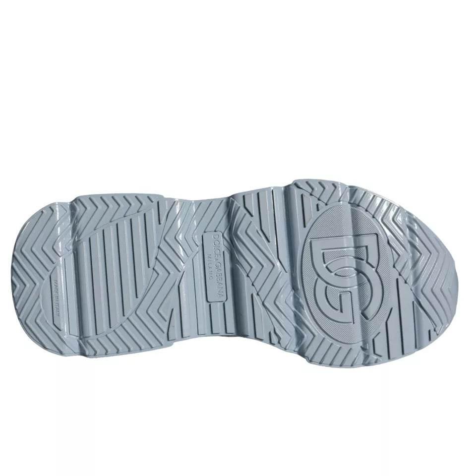Dolce & Gabbana Light Blue Daymaster Low Top Sneakers Shoes - Hilstor