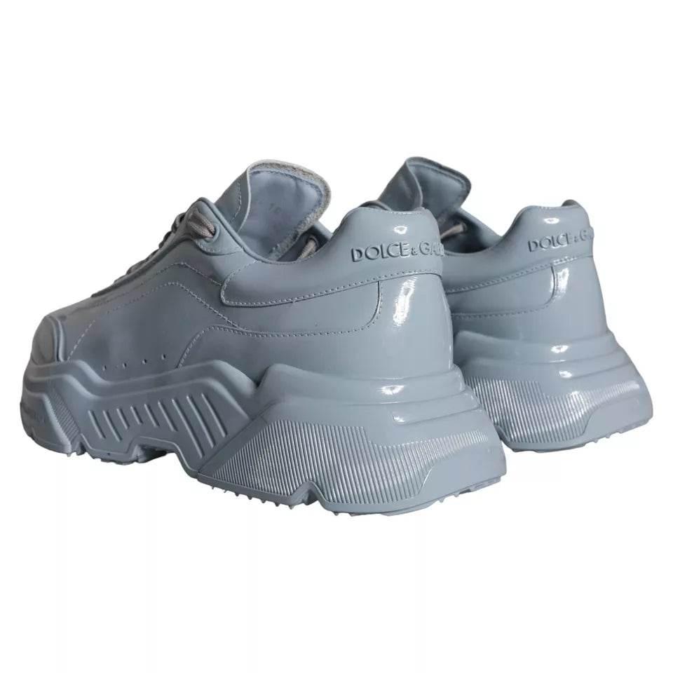 Dolce & Gabbana Light Blue Daymaster Low Top Sneakers Shoes - Hilstor