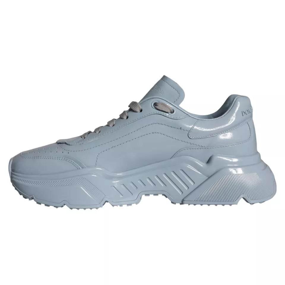 Dolce & Gabbana Light Blue Daymaster Low Top Sneakers Shoes - Hilstor