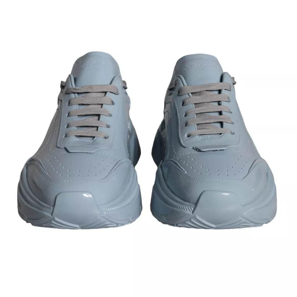 Dolce & Gabbana Light Blue Daymaster Low Top Sneakers Shoes - Hilstor
