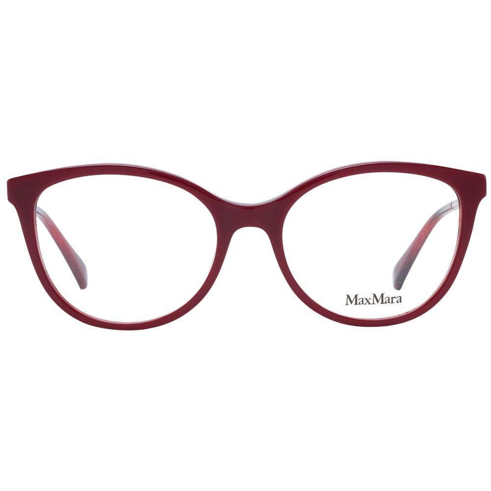 Max Mara Red Women Glasses Frame - Hilstor