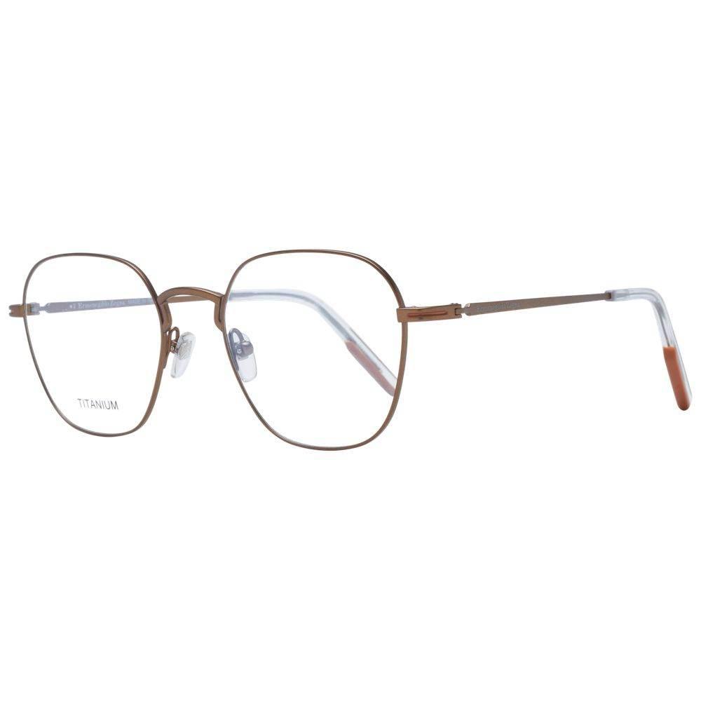 Ermenegildo Zegna Bronze Men Optical Frames - Hilstor