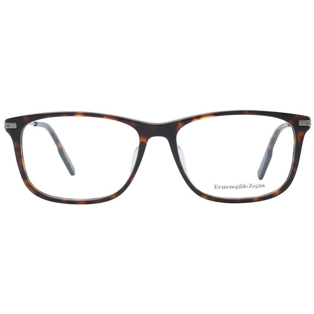 Ermenegildo Zegna Brown Men Optical Frames - Hilstor