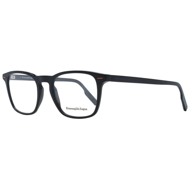 Ermenegildo Zegna Black Men Optical Frames - Hilstor