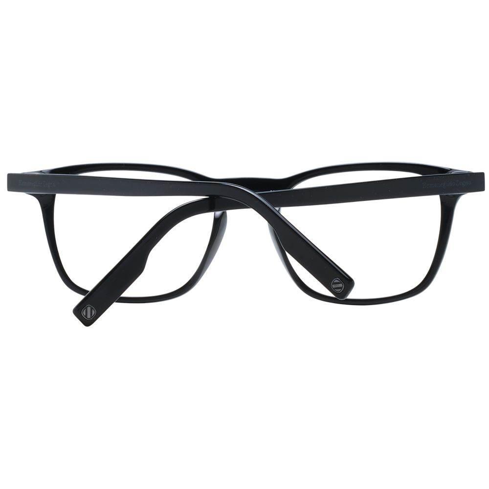 Ermenegildo Zegna Black Men Optical Frames - Hilstor