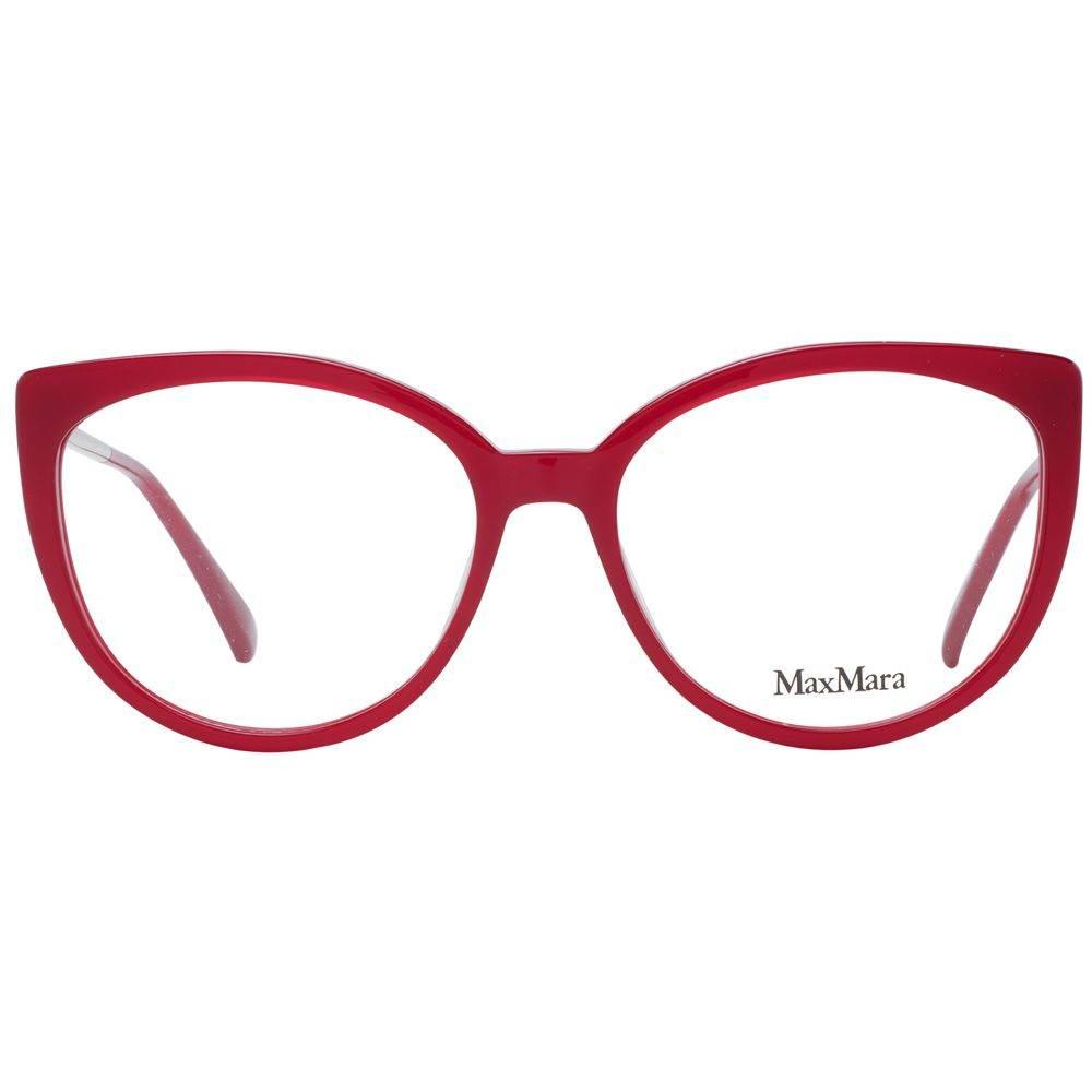 Max Mara Red Women Glasses Frame - Hilstor