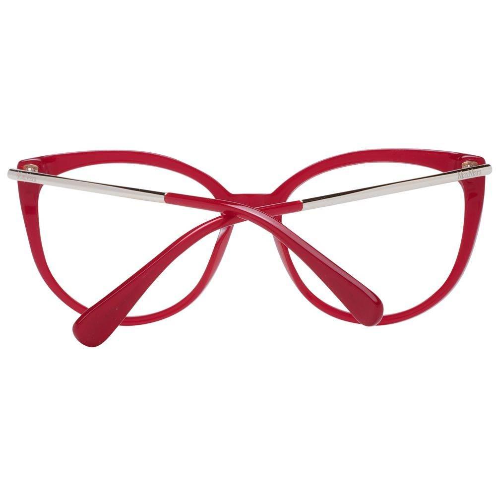 Max Mara Red Women Glasses Frame - Hilstor