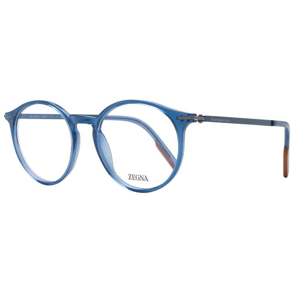 Ermenegildo Zegna Blue Men Optical Frames - Hilstor