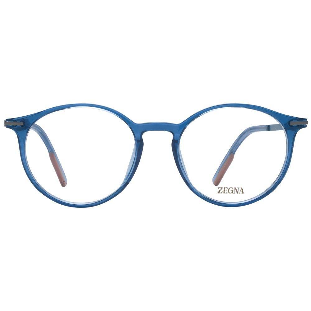 Ermenegildo Zegna Blue Men Optical Frames - Hilstor