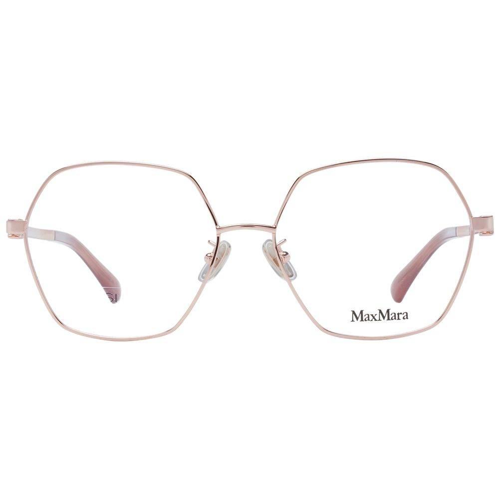 Max Mara Rose Gold Women Glasses Frame - Hilstor