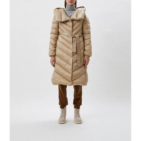 Add Beige Polyamide Jackets & Coat - Hilstor