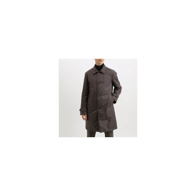 Add Brown Polyester Jacket - Hilstor