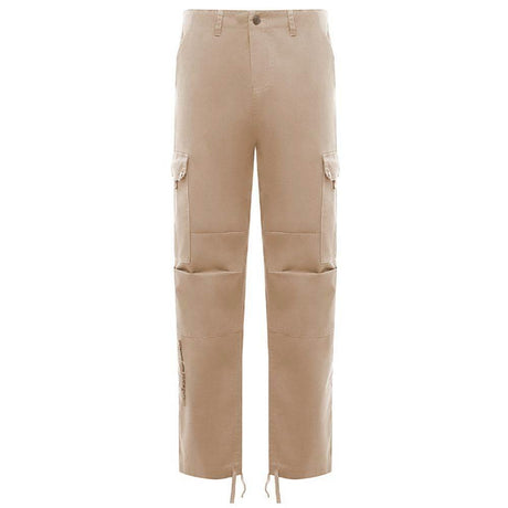 Comme Des Fuckdown Beige Cotton Men Cargo Trouser - Hilstor