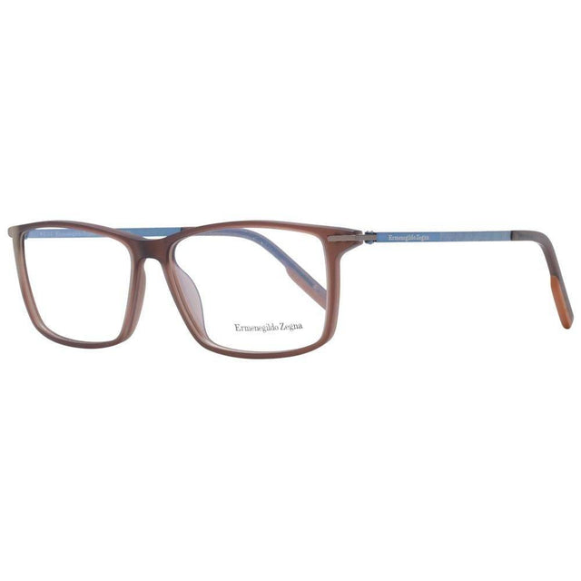 Ermenegildo Zegna Brown Men Optical Frames - Hilstor