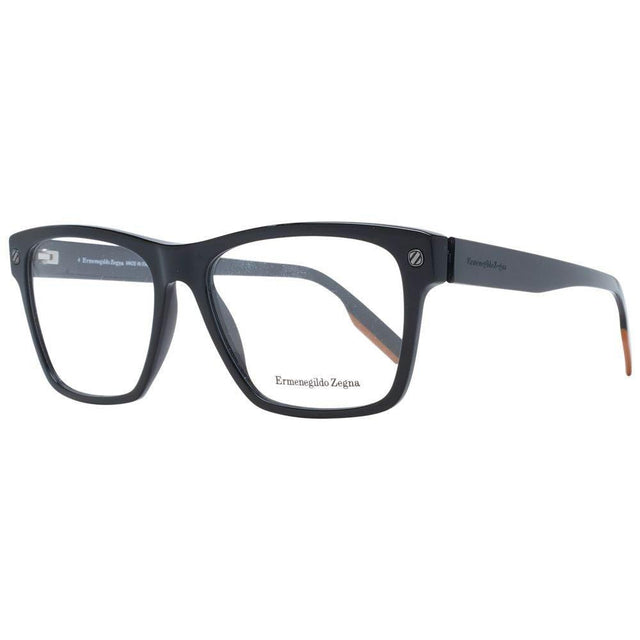 Ermenegildo Zegna Black Men Optical Frames - Hilstor