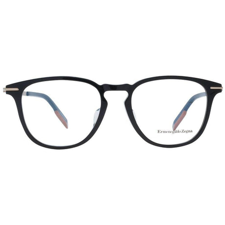 Ermenegildo Zegna Black Men Optical Frames - Hilstor