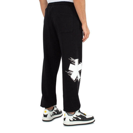Comme Des Fuckdown Black Cotton Men Sweatpant - Hilstor