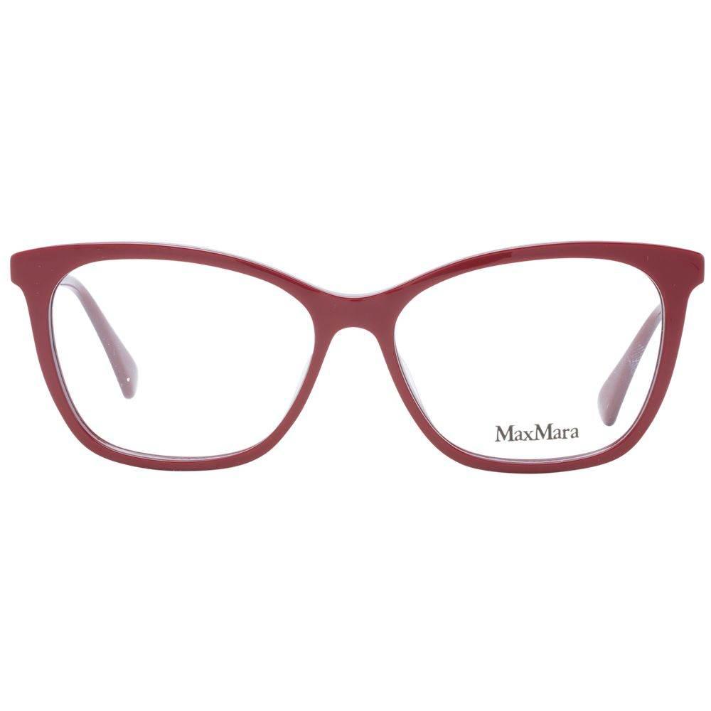 Max Mara Red Women Glasses Frame - Hilstor