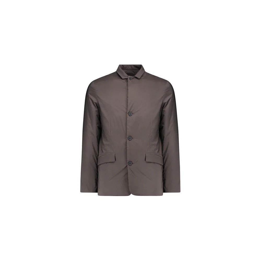 People Of Shibuya Brown Polyester Men Jacket - Hilstor