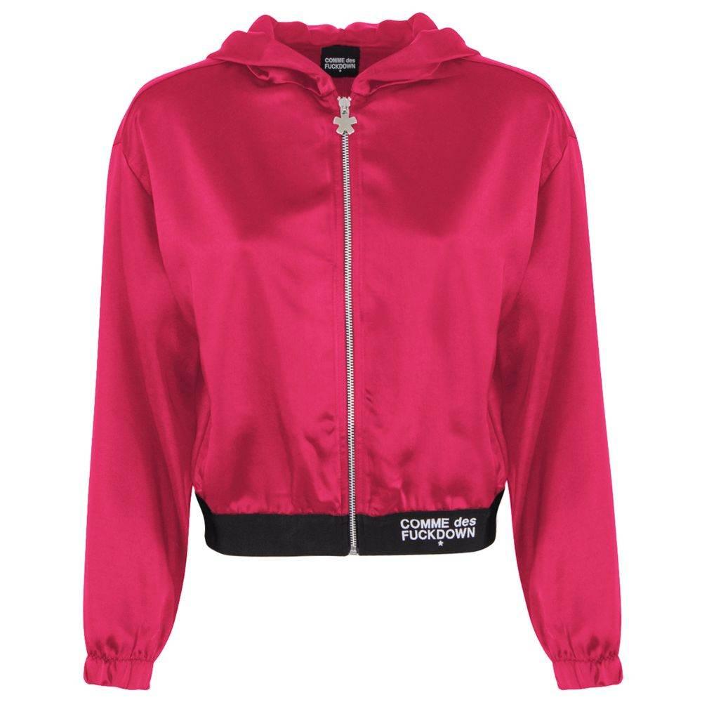 Comme Des Fuckdown Fuchsia Polyester Women Jacket - Hilstor