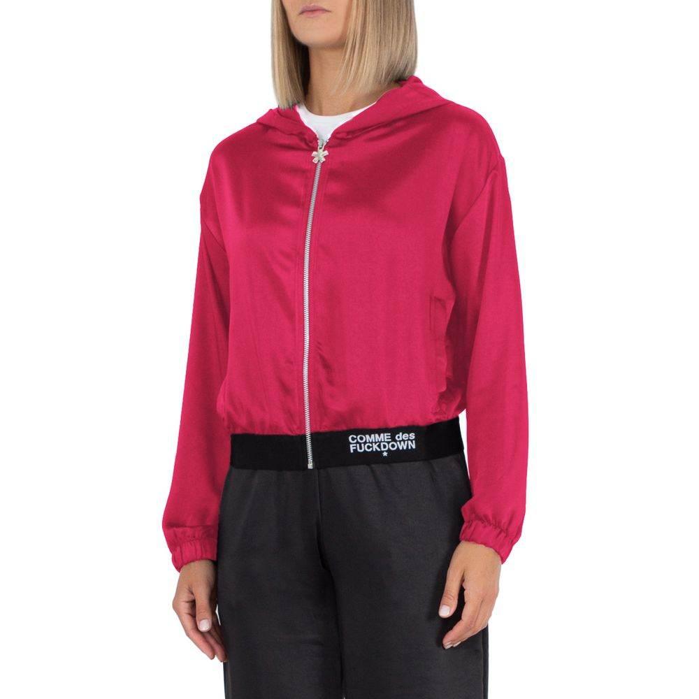 Comme Des Fuckdown Fuchsia Polyester Women Jacket - Hilstor