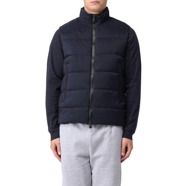 People Of Shibuya Blue Polyester Vest - Hilstor
