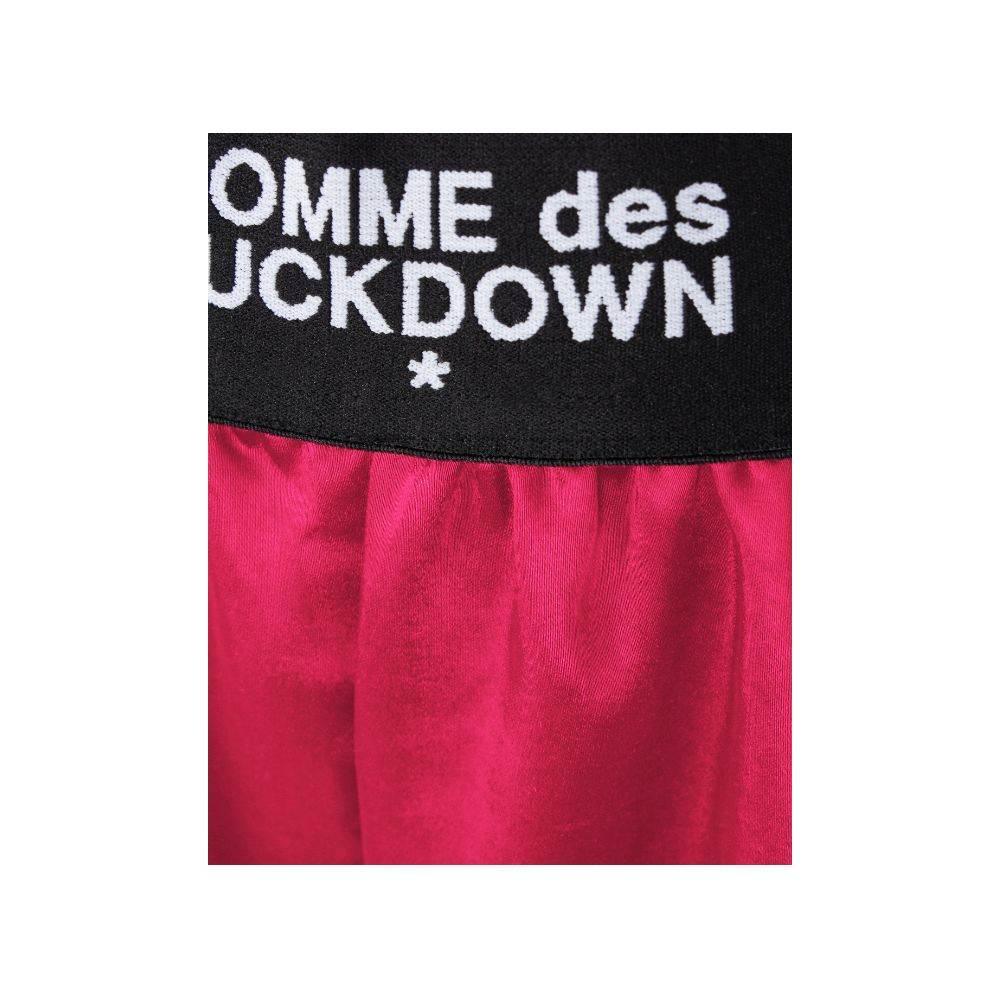 Comme Des Fuckdown Fuchsia Polyester Short - Hilstor