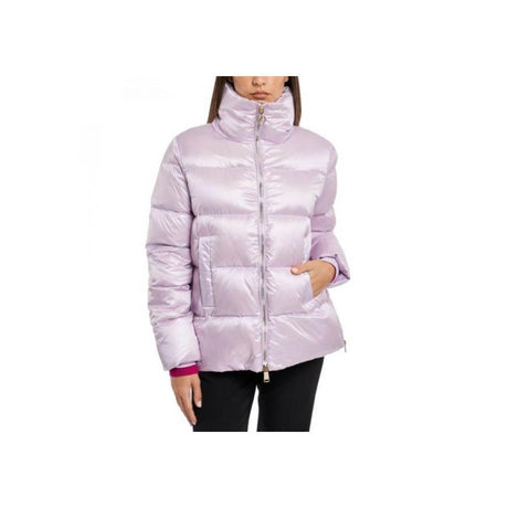 People Of Shibuya Purple Polyester Jackets & Coat - Hilstor