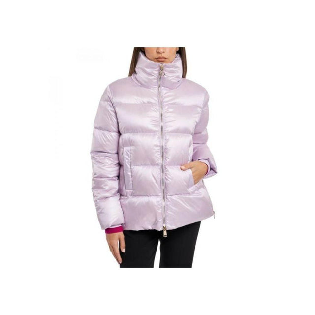 People Of Shibuya Purple Polyester Jackets & Coat - Hilstor