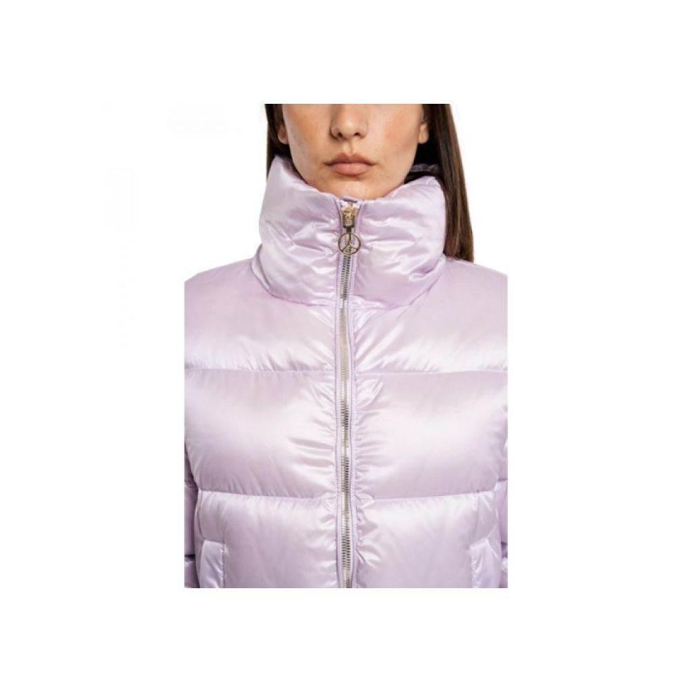 People Of Shibuya Purple Polyester Jackets & Coat - Hilstor