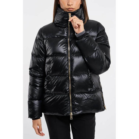 People Of Shibuya Black Polyester Jackets & Coat - Hilstor