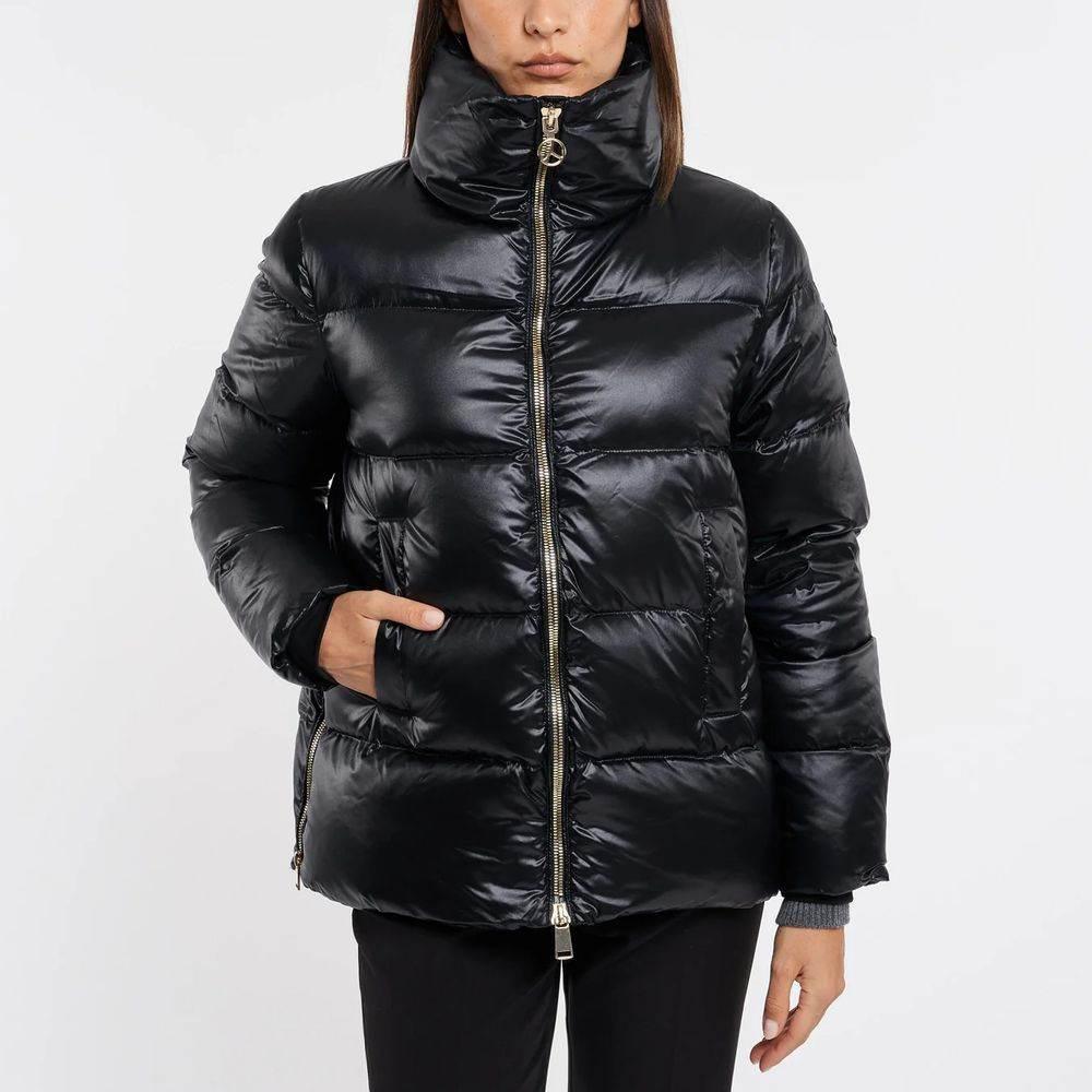 People Of Shibuya Black Polyester Jackets & Coat - Hilstor