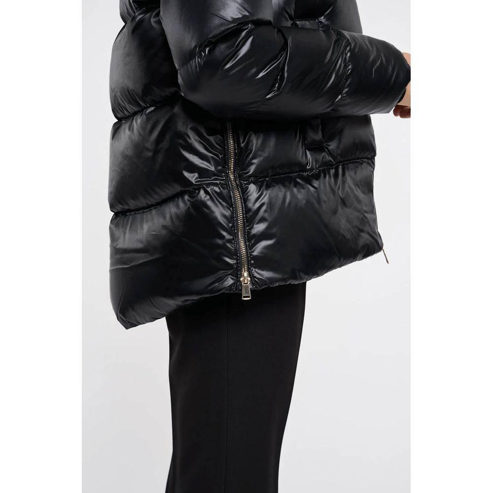 People Of Shibuya Black Polyester Jackets & Coat - Hilstor