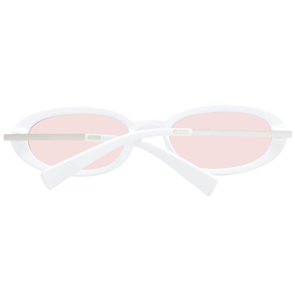 Guess White Unisex Sunglasses - Hilstor