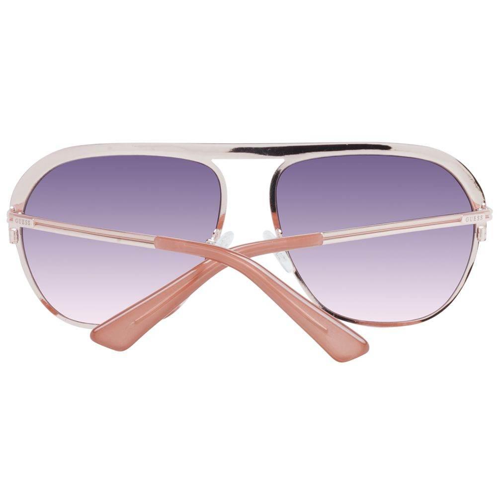 Guess Rose Gold Unisex Sunglasses - Hilstor