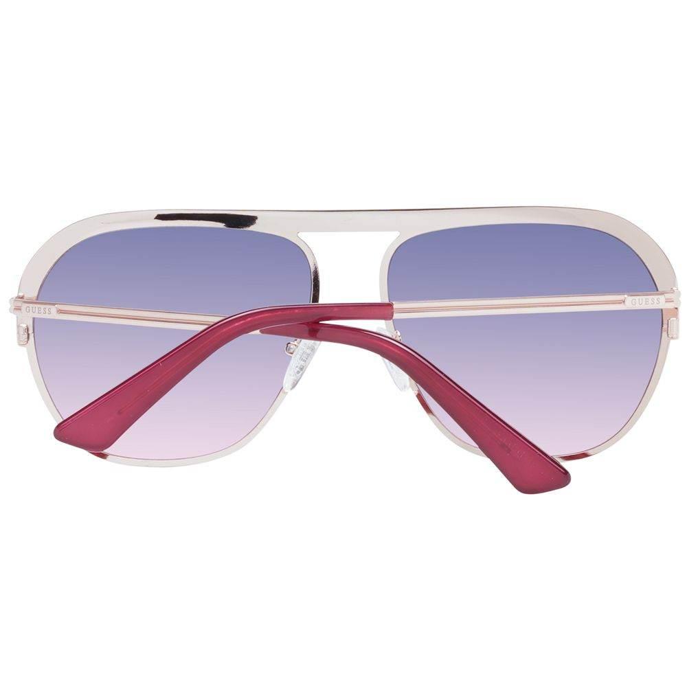 Guess Rose Gold Unisex Sunglasses - Hilstor