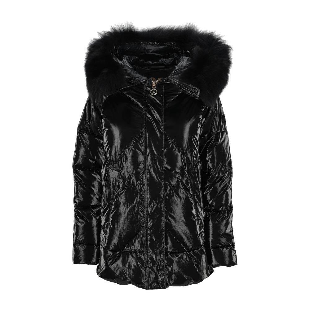 People Of Shibuya Black Polyester Jackets & Coat - Hilstor