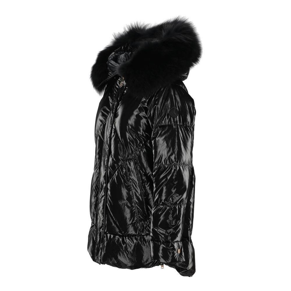 People Of Shibuya Black Polyester Jackets & Coat - Hilstor