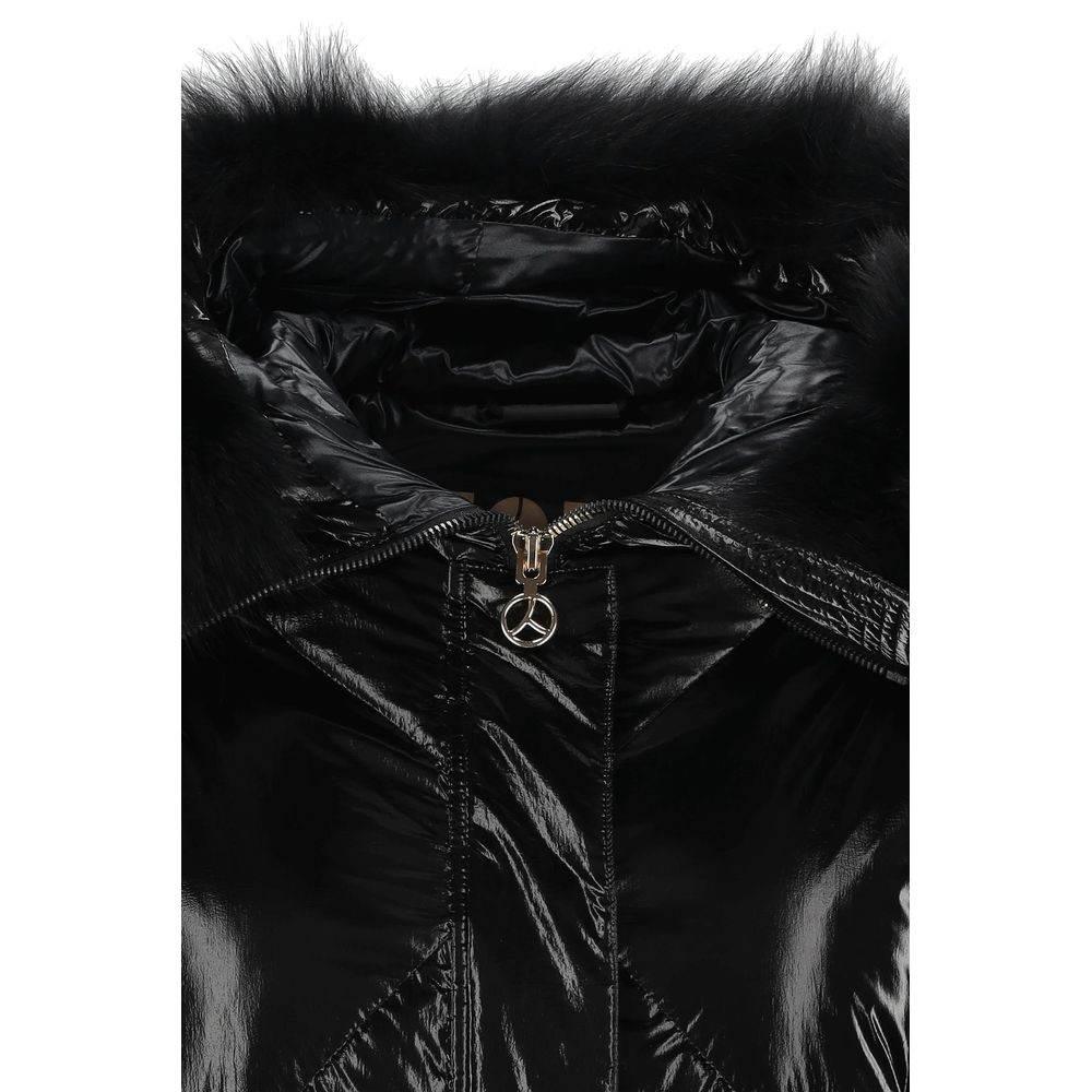 People Of Shibuya Black Polyester Jackets & Coat - Hilstor