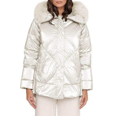 People Of Shibuya White Polyester Jackets & Coat - Hilstor