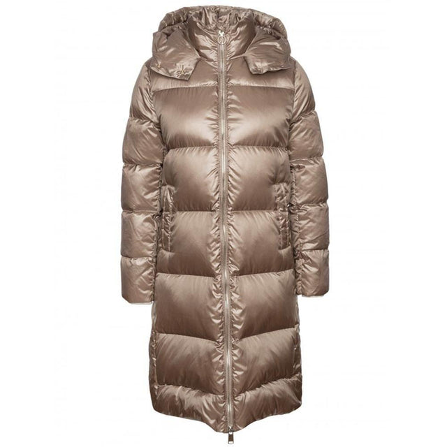 People Of Shibuya Beige Polyester Jackets & Coat - Hilstor